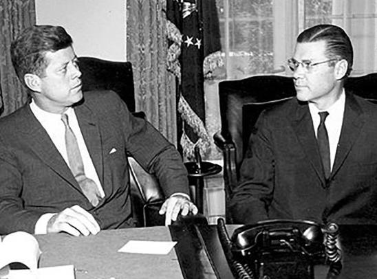 JFK and Robert McNamara